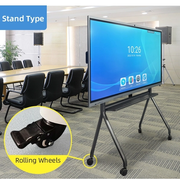 Papan Interaktif Papan Tanda Digital Dan Memaparkan Mesin Semua-dalam-satu Persidangan Pendidikan