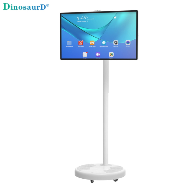 32-calowy ekran LCD, interaktywny, dotykowy, 5 godzin, zasilany baterią, przenośny, inteligentny telewizor z systemem Android
