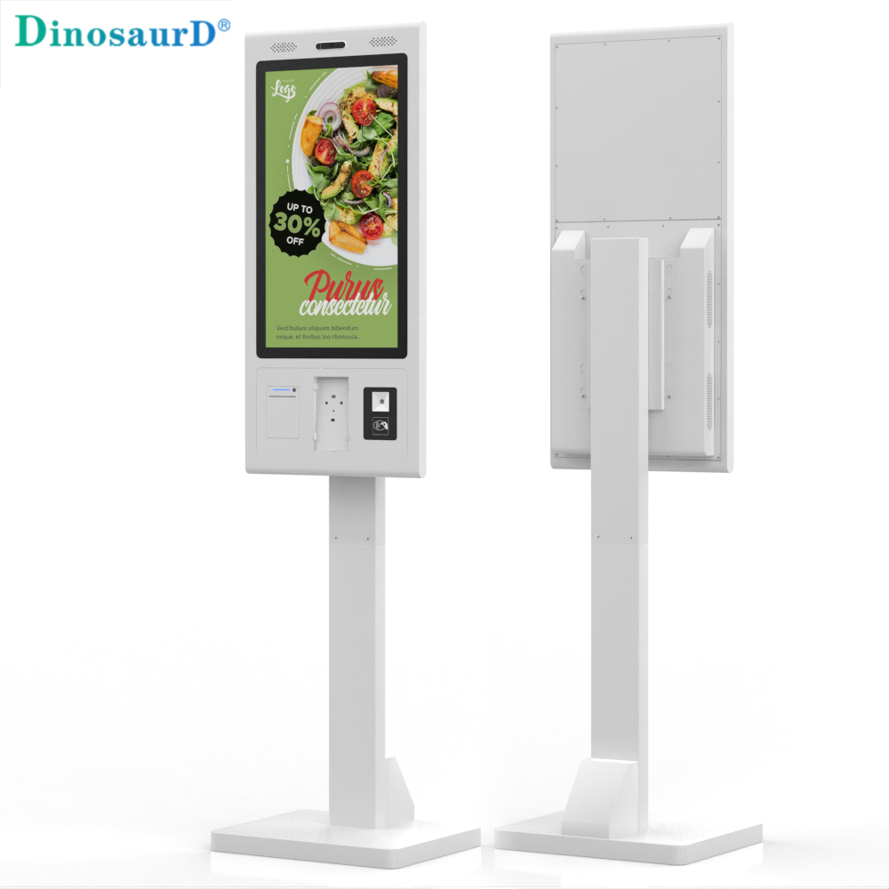 Igiciro cyuruganda Byose muri Android Android POS Yishyura Barcode Scenner Inyemezabwishyu Icapa Kwikorera Serivise Digital Kiosk