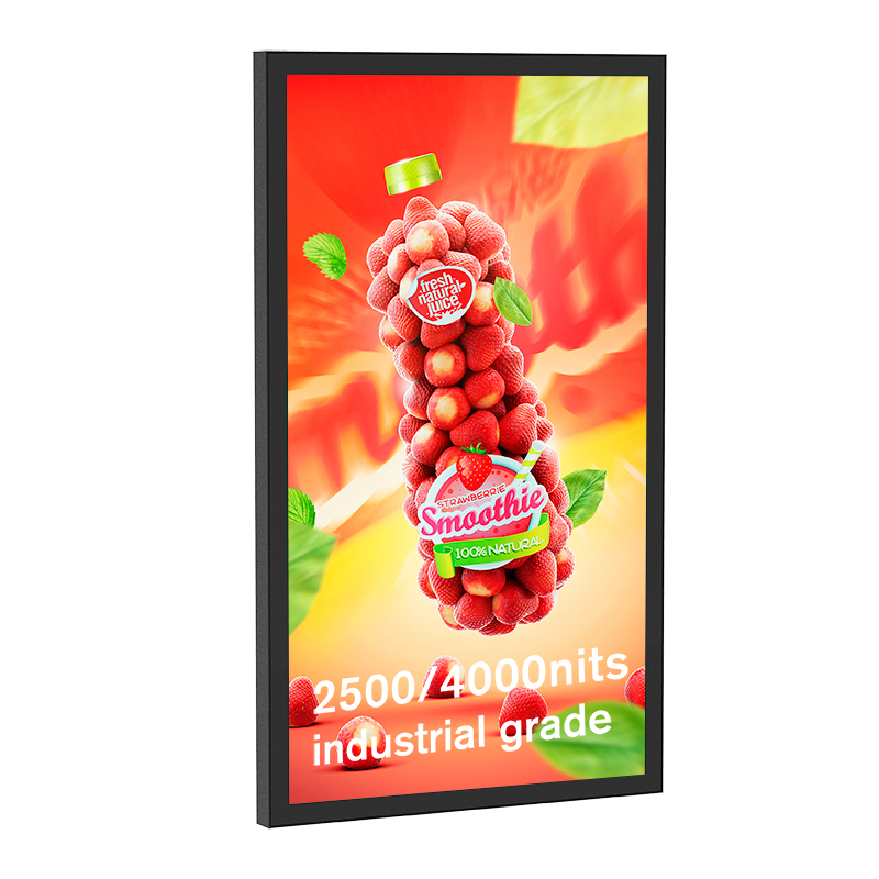 El concepto b&aacute;sico de pantalla LCD de cristal l&iacute;quido de alto brillo para exteriores