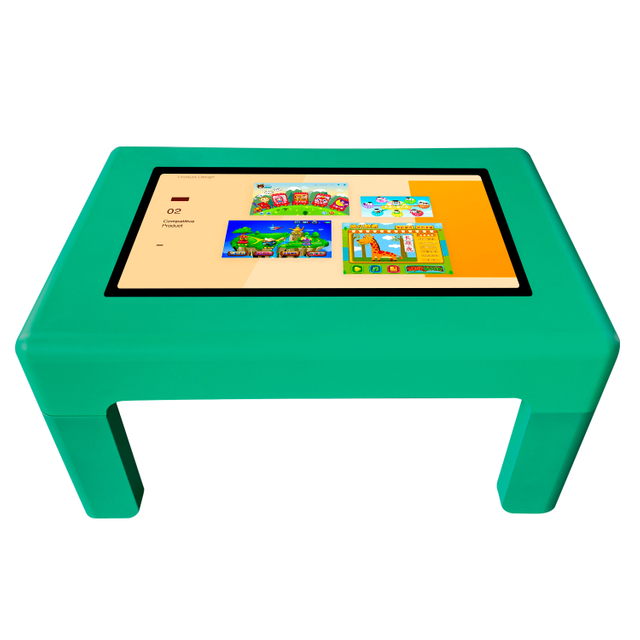 Android Windows Waterdigte Skerm Kiosk Vir Kinders Onderwys In Skool Binnenshuise Staanbeskerming Draagbare Interaktiewe Raaktafel