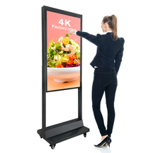 Vendita calda 2500nits 43 pollici ad alta luminosit&agrave; Pubblicit&agrave; Negozio LCD Appeso Vetrina Digitale Segnaletica a soffitto