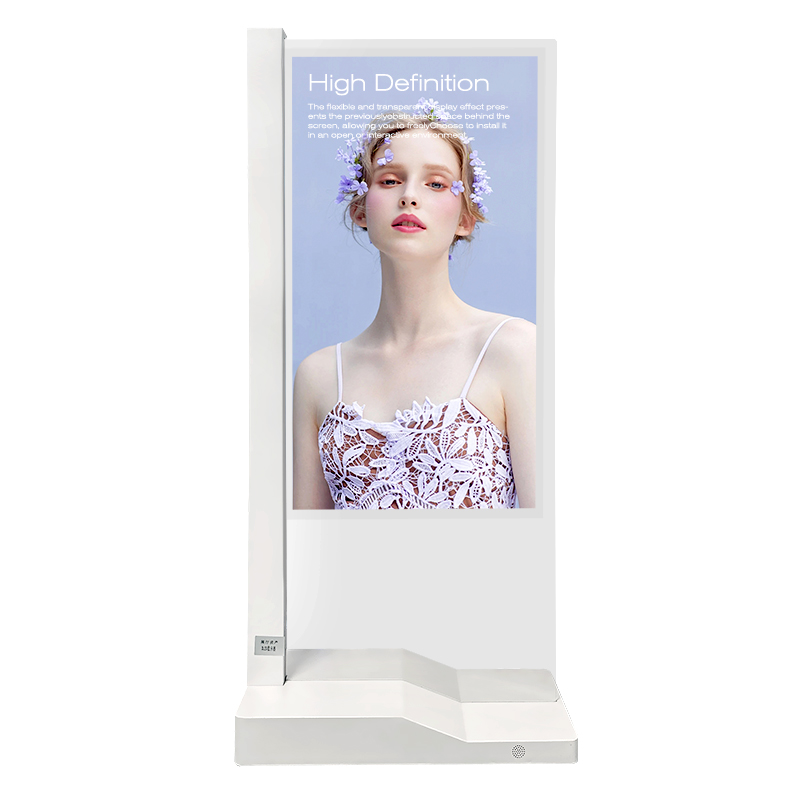 Напольный прозрачный экран OLED Digital Signage