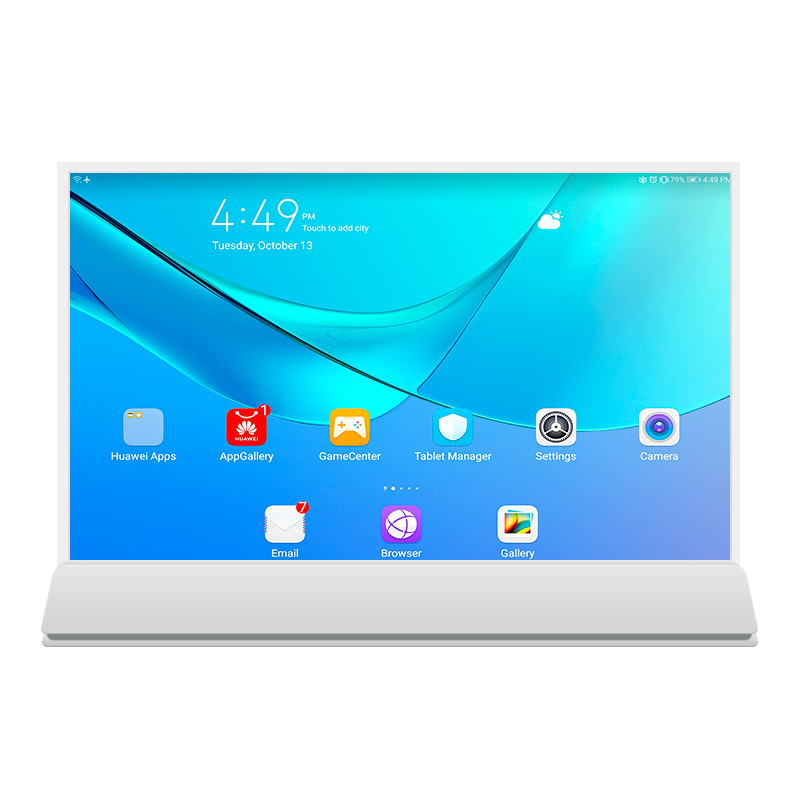 Рэкламны дысплей OLED празрысты шкляны экран