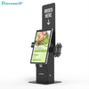 تصميم وحدات تخصيص الكاميرا NFC pos حامل محطة التذاكر مطعم الخدمة الذاتية طلب الطابعة شاشة تعمل باللمس كشك الدفع
