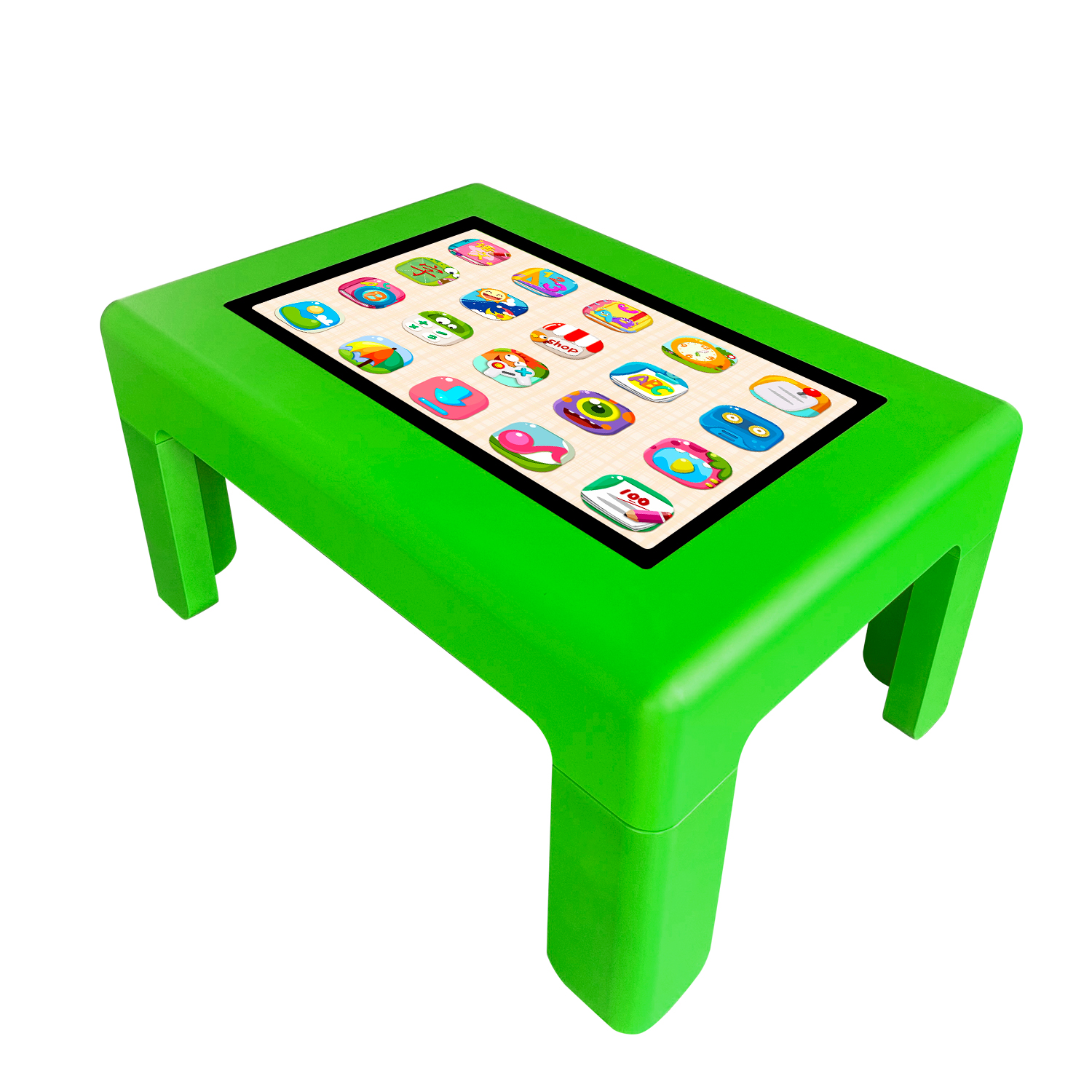 סיטונאי ישיר במפעל Lcd 32 43 49 55 אינץ' חינוך בית ספר אינטראקטיבי מסך ילד דיגיטלי עמיד למים שולחן מגע חכם בידור