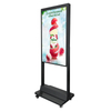2500nit 700 h&oslash;j lysstyrke 2k 4k butik butik semi-udend&oslash;rs reklame display digital dobbeltsk&aelig;rm stativ lcd vindue skiltning