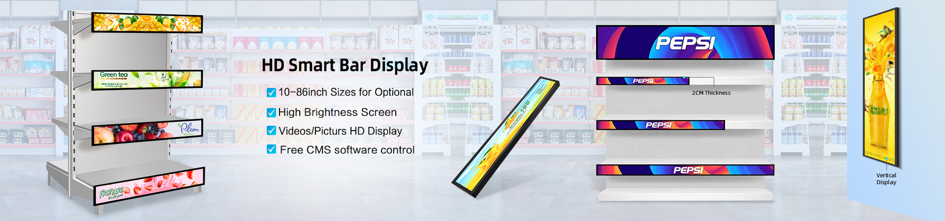 מסך 1920X450Bar