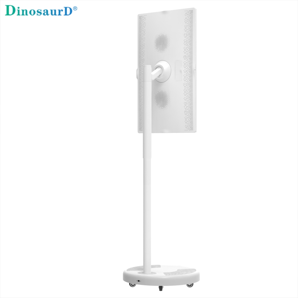 Bevegelige hjul 32 tommers LCD-skjerm Batteridrevet Android Smart Mobile TV