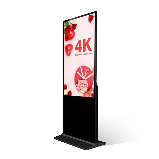 Lcd-Supermarkt-Kiosk-Totem-Digitalanzeige, Werbebildschirm, vertikaler Touch-St&auml;nder, Spielger&auml;te, WLAN, Innenbeschilderung