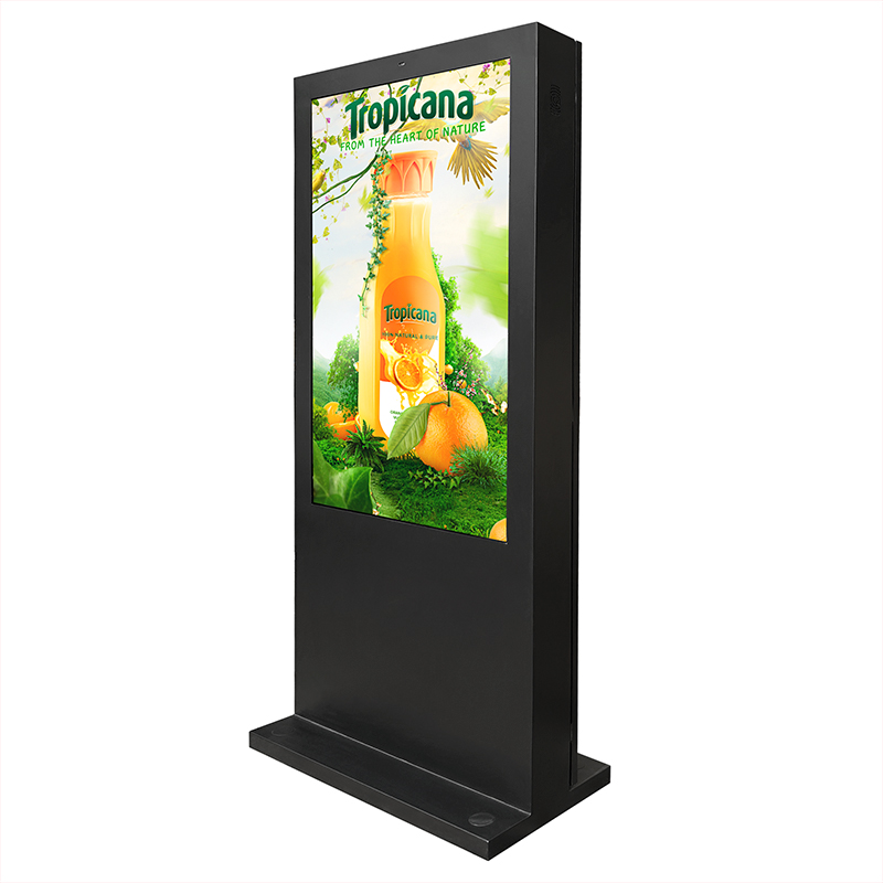 regolazione automatica della luminosit&agrave; ventola sistema di raffreddamento lettore display verticale display pubblicitario schermo lcd esterno totem digitale impermeabile
