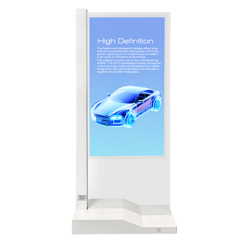 Напольный прозрачный экран OLED Digital Signage