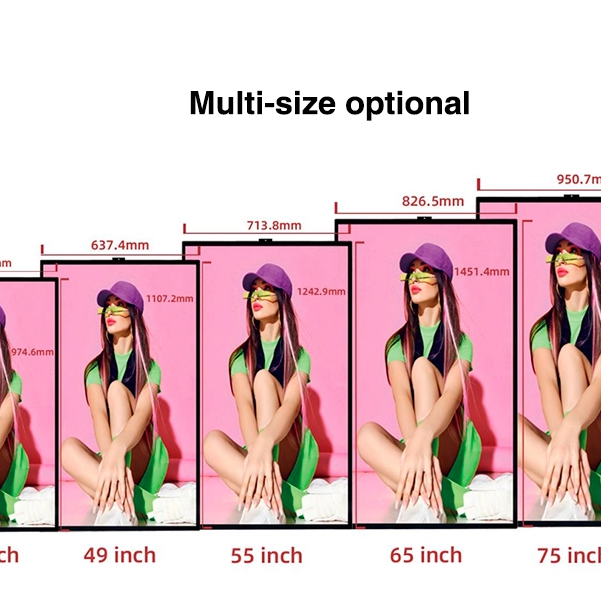 2025-жылы LCD Digital Signage Продукцияларынын негизги динамикасы: Эстетикалык жаңыртуу жана Интеллектуалдык интеграция Өнөр жайды трансформациялоо