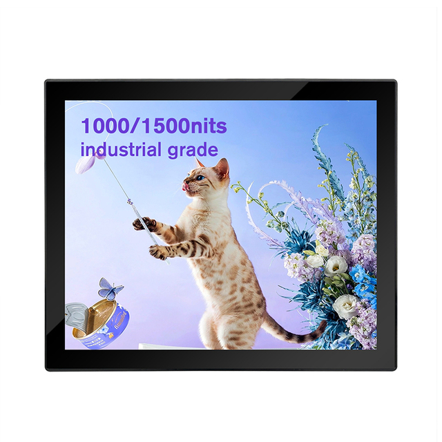 4K 옵션 8 10 12 14 15 17 22 인치 LCD 비즈니스 화면 호환 시스템 Windows Android 터치 산업용 모니터