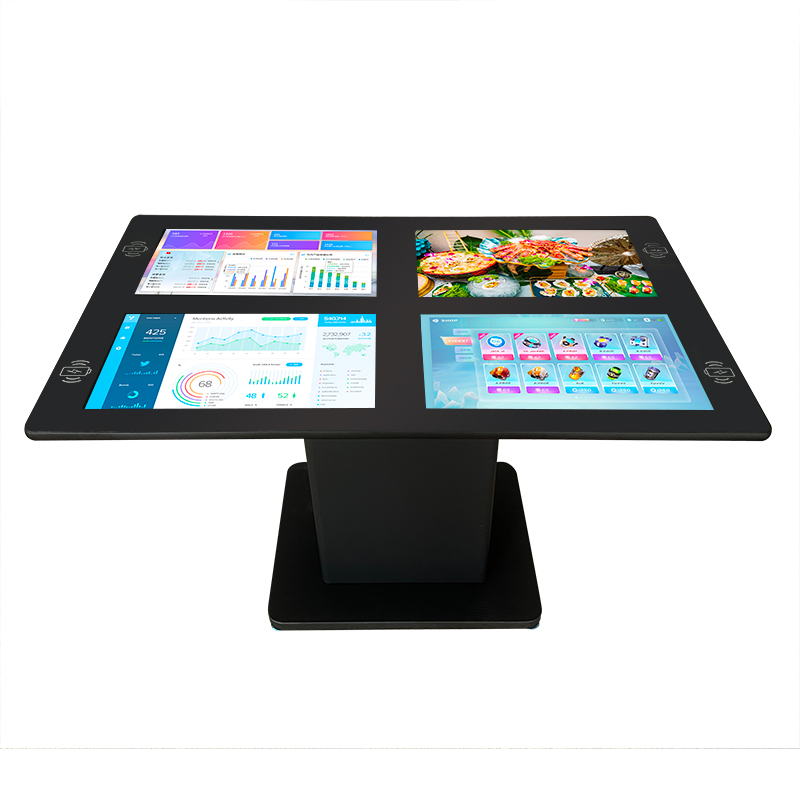 Xitoy yetkazib beruvchi arzon narxlar Android Windows tizimi Interaktiv restoran Smart Multi Sensorli ekranli stol