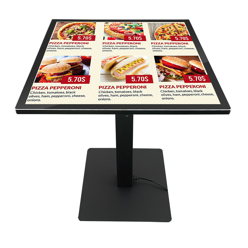 Indoor 4K 43 55 Wifi Android-systeem LCD kiosk Interactieve koffie Slimme kinderspelinfo toont waterdichte touchscreentafel