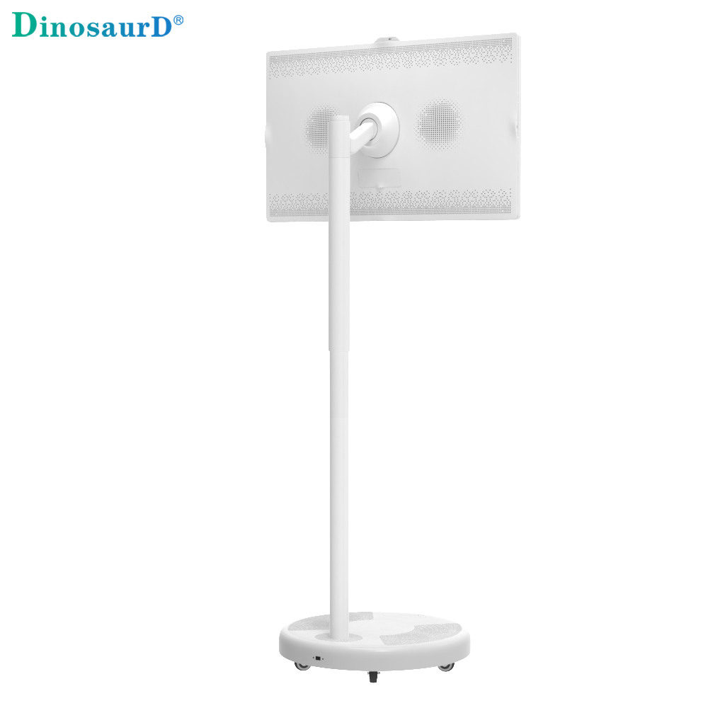 Bevegelige hjul 32 tommers LCD-skjerm Batteridrevet Android Smart Mobile TV