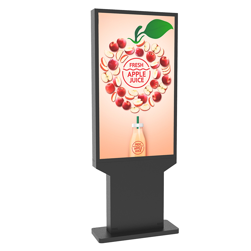Outdoor-Marketing-Bild-Video-Display, LCD-Bildschirm, 3000 Nits, Lichtsensor, automatische Anpassung, energiesparende digitale Beschilderung