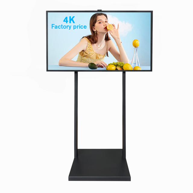 Janela de Smart TV com tela de exibi&ccedil;&atilde;o de publicidade voltada para sinaliza&ccedil;&atilde;o digital