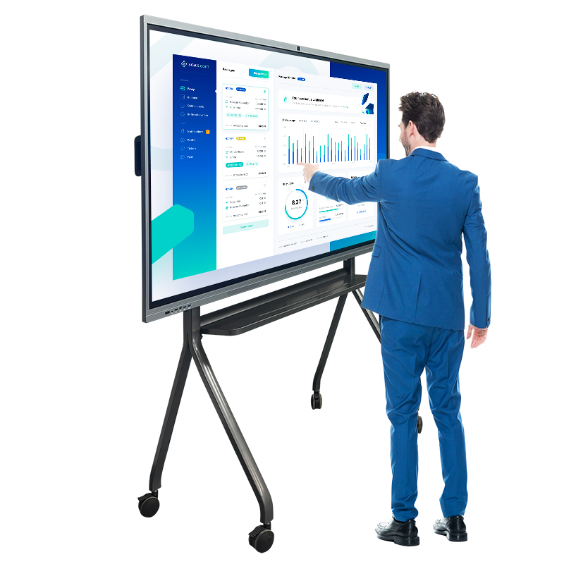 65 75 Inch Multi Pen Touch School Panel Flat LCD Digital Smart Electronic Portable Interactive Whiteboard
