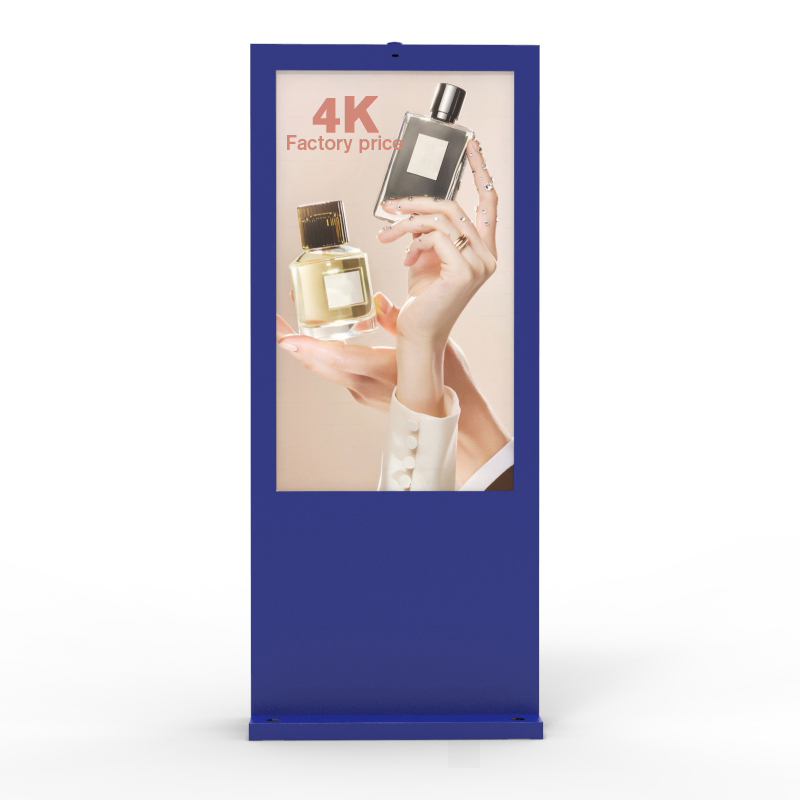 Brilho alto quiosque de 43 polegadas IP65 Touch 2500nit LCD Digital que anuncia o assoalho exterior que est&aacute; a exposi&ccedil;&atilde;o imperme&aacute;vel
