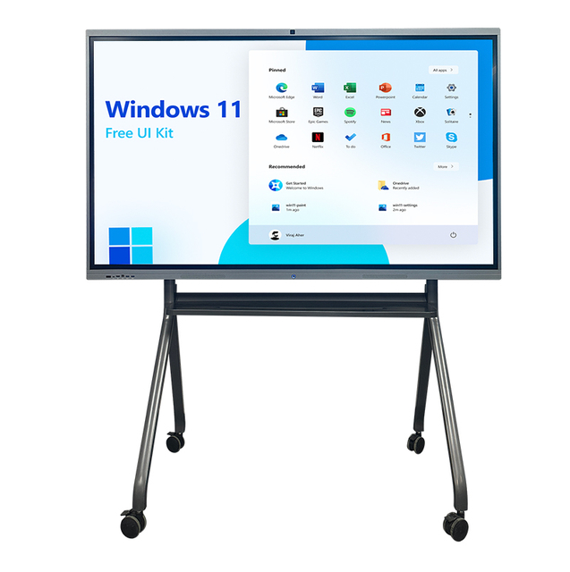 &Eacute;cran tactile num&eacute;rique &agrave; &eacute;cran plat, &eacute;cran tactile Intelligent, &eacute;ducation 4K, affichage Intelligent des r&eacute;unions d'enseignement, tableau blanc &eacute;lectronique interactif pour l'&eacute;cole
