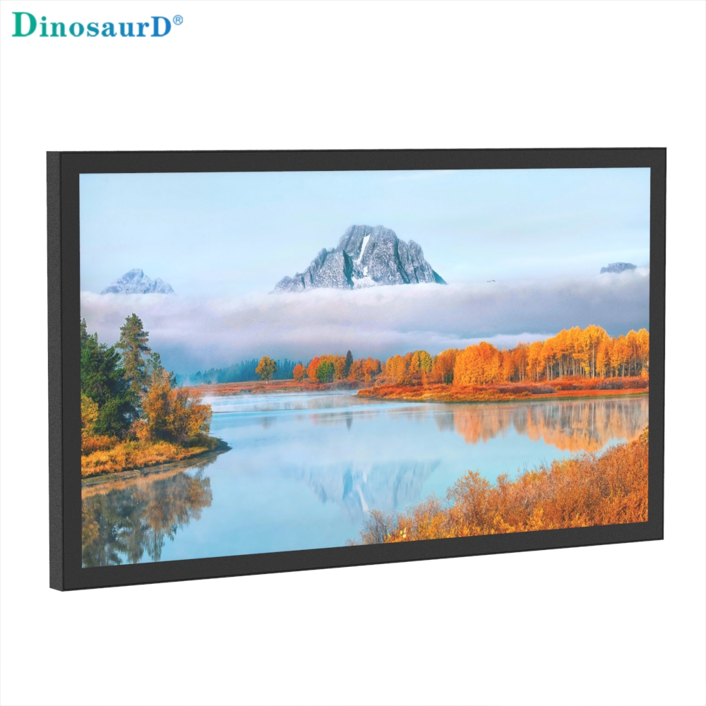 Tecnologia fotossens&iacute;vel inteligente alto brilho &agrave; prova d'&aacute;gua publicidade display lcd totem digital ao ar livre montado na parede tela ip66