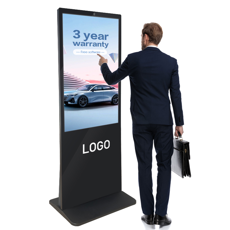 55 duim LCD-skerminligtingskerm Interaktiewe Touch Leading Digital Kiosk for Mall