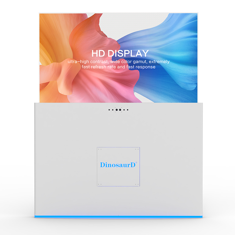 55 tuuman kaukos&auml;&auml;timell&auml; nostettava digitaalinen kosketusopaste Oled l&auml;pin&auml;kyv&auml; hissikioski